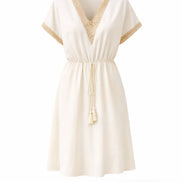 V-Neck Casual Dress
