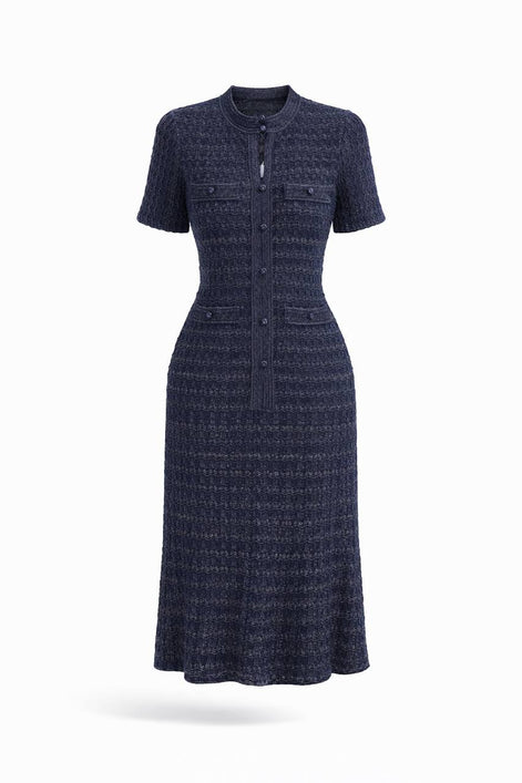 Royal Knit Dress