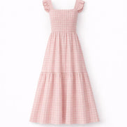 Plaid Maxi Dress
