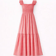 Plaid Maxi Dress