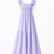 Plaid Maxi Dress