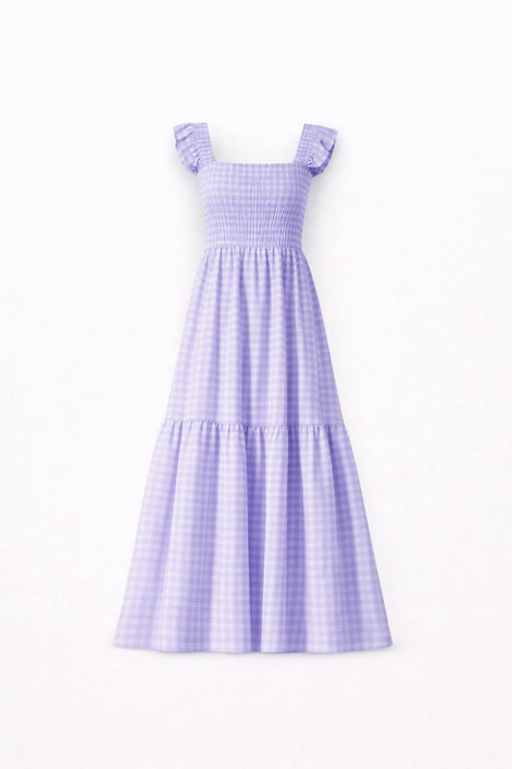 Plaid Maxi Dress