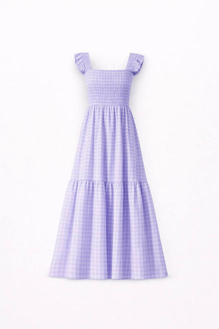 Plaid Maxi Dress