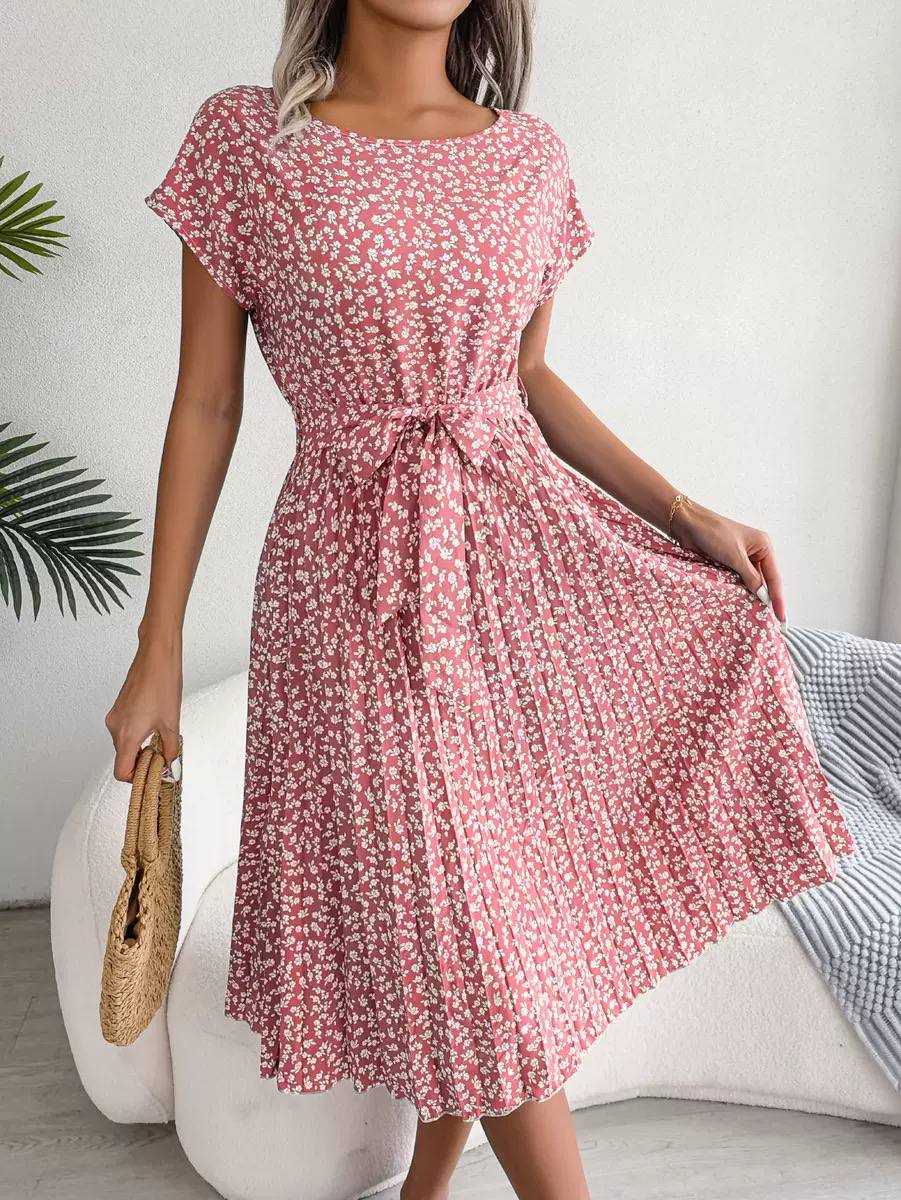 Everyday Floral Casual Dress