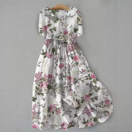 Chic Casual Floral Maxi Dress