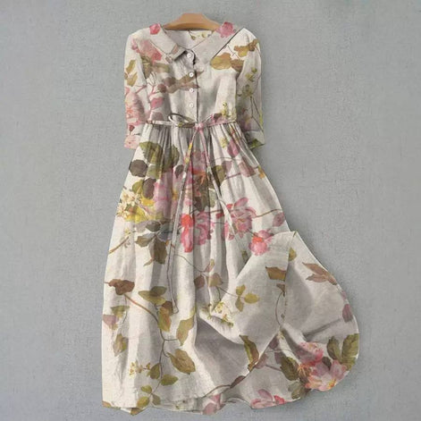 Chic Casual Floral Maxi Dress