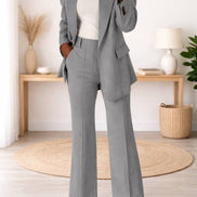 Azure Chic Two-Piece Set
