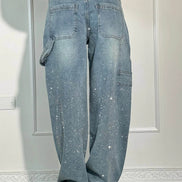 Balloon Carpenter Jeans – Crystal Shine Denim, Crazy Fit