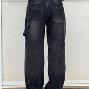 Balloon Carpenter Jeans – Crystal Shine Denim, Crazy Fit