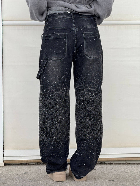 Balloon Carpenter Jeans – Crystal Shine Denim, Crazy Fit