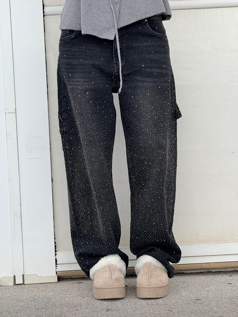 Balloon Carpenter Jeans – Crystal Shine Denim, Crazy Fit