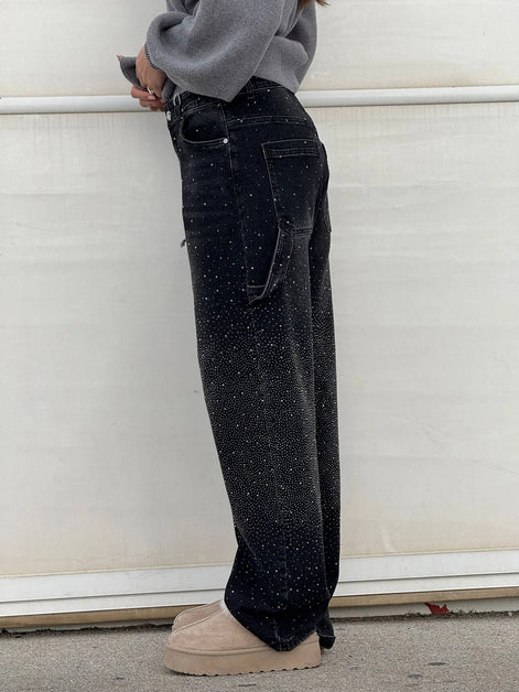 Balloon Carpenter Jeans – Crystal Shine Denim, Crazy Fit