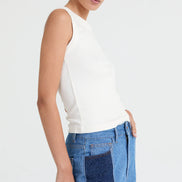 Joey Two-Tone Wide-Leg Jeans