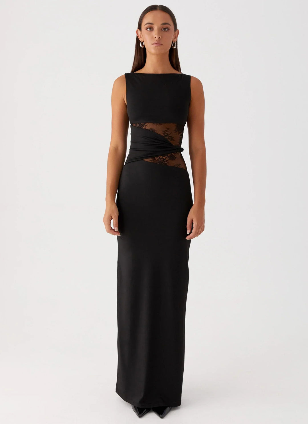 Leni | Sculpted Lace Elegant Dress