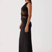 Leni Sculpted Lace Dress