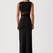 Leni Sculpted Lace Dress