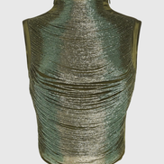 Laikla Fringe Sleeveless Top - Green
