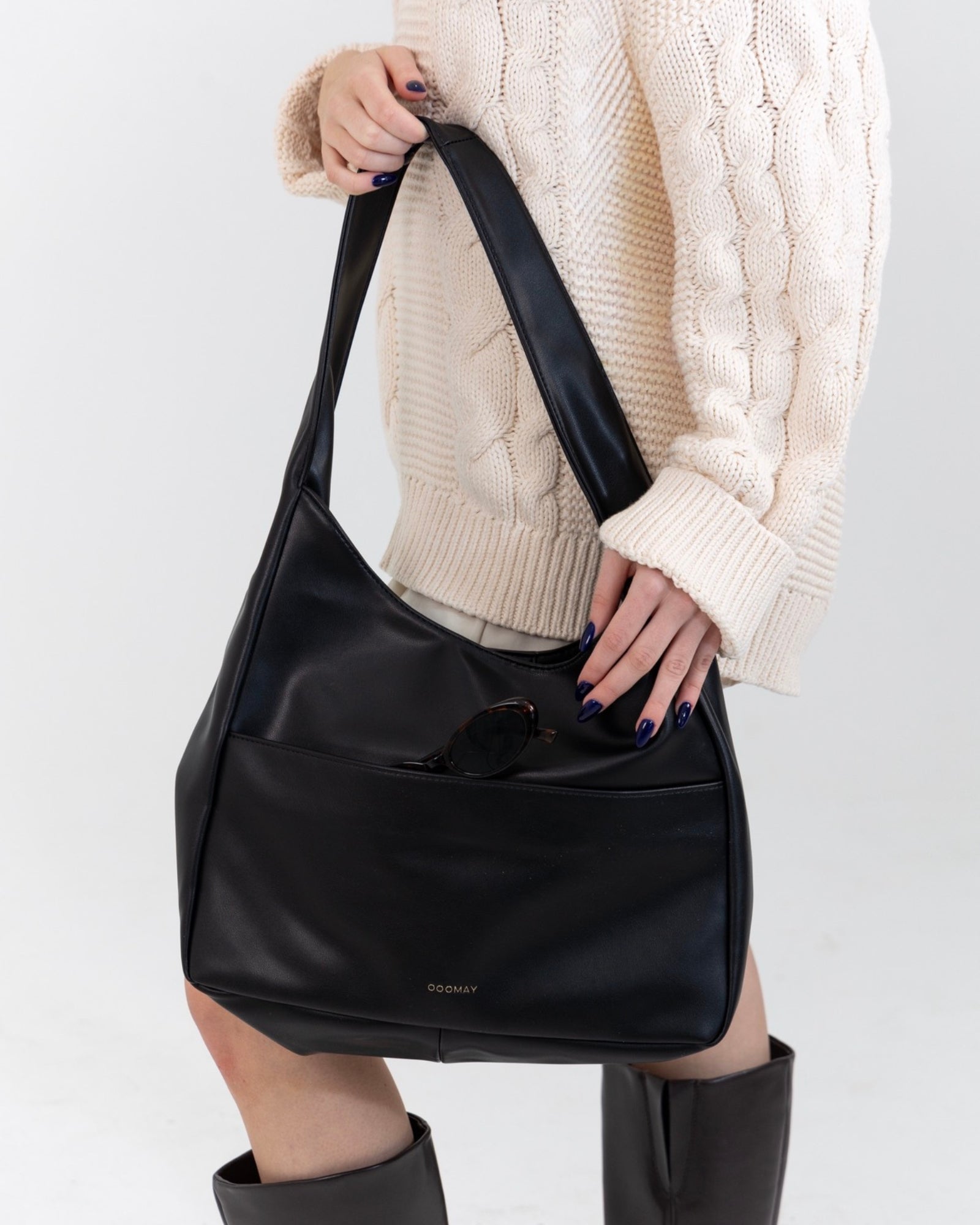 The Maya – Slouchy Leather Hobo Bag