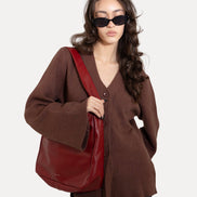 The Maya – Slouchy Leather Hobo Bag