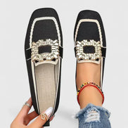 Cushioned insole detail on orthopedic loafers