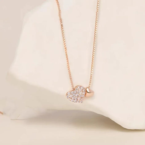 Double Heart Necklace