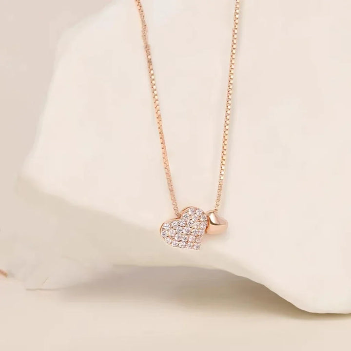 Double Heart Necklace