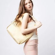 Everyday BB Bag – Leather Bucket Bag with Laptop Fit