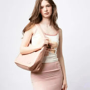 Everyday BB Bag – Leather Bucket Bag with Laptop Fit