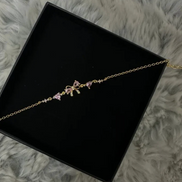 Bowknot Heart Bracelet