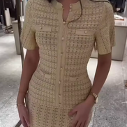 Royal Knit Dress
