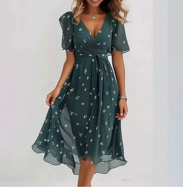 Color Bloom Dress