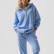 Oversized Snap-Fit Hoodie