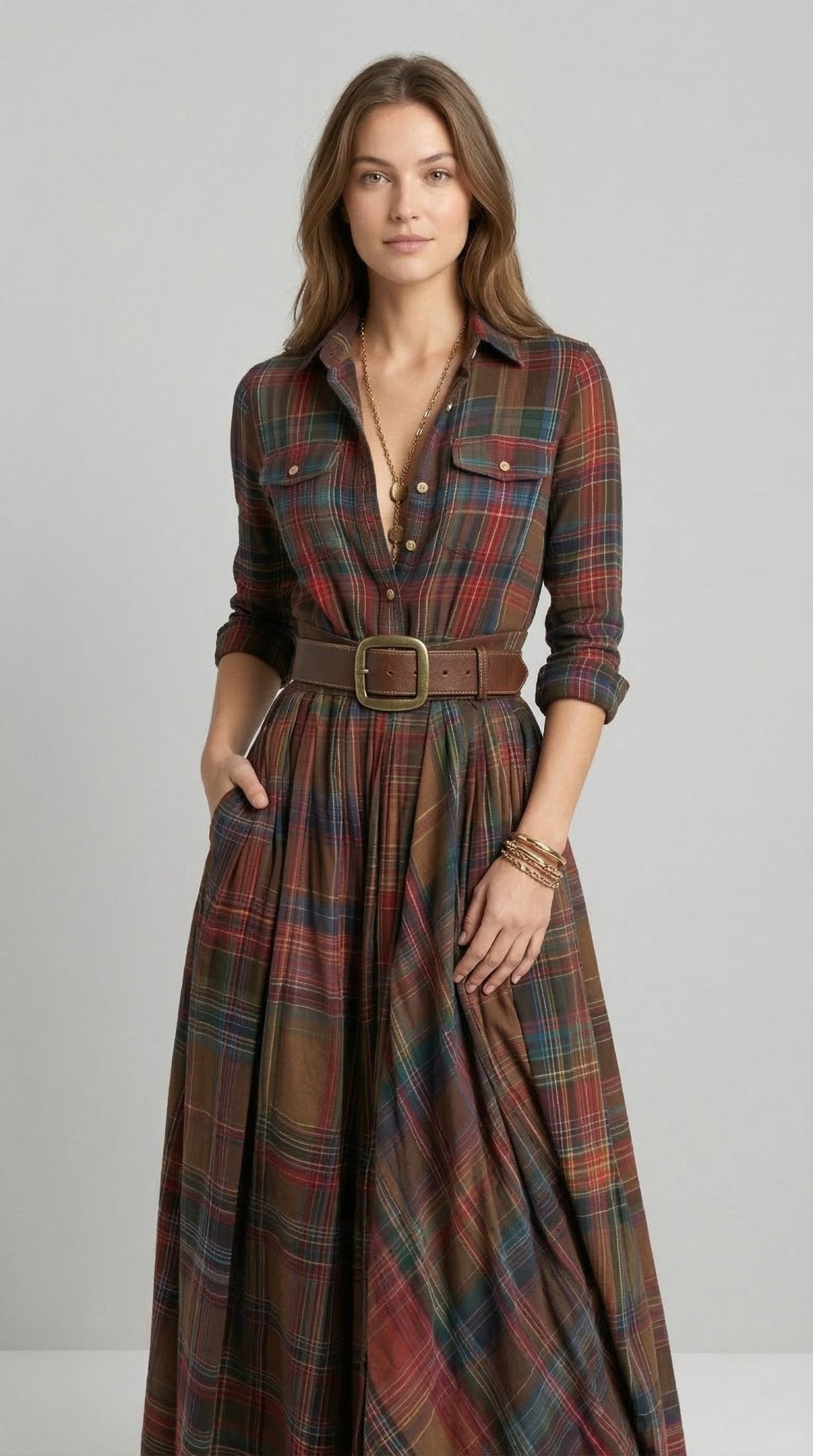 Scarlett Belted Maxi Dress