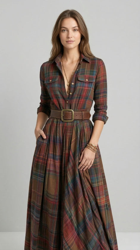Scarlett Belted Maxi Dress