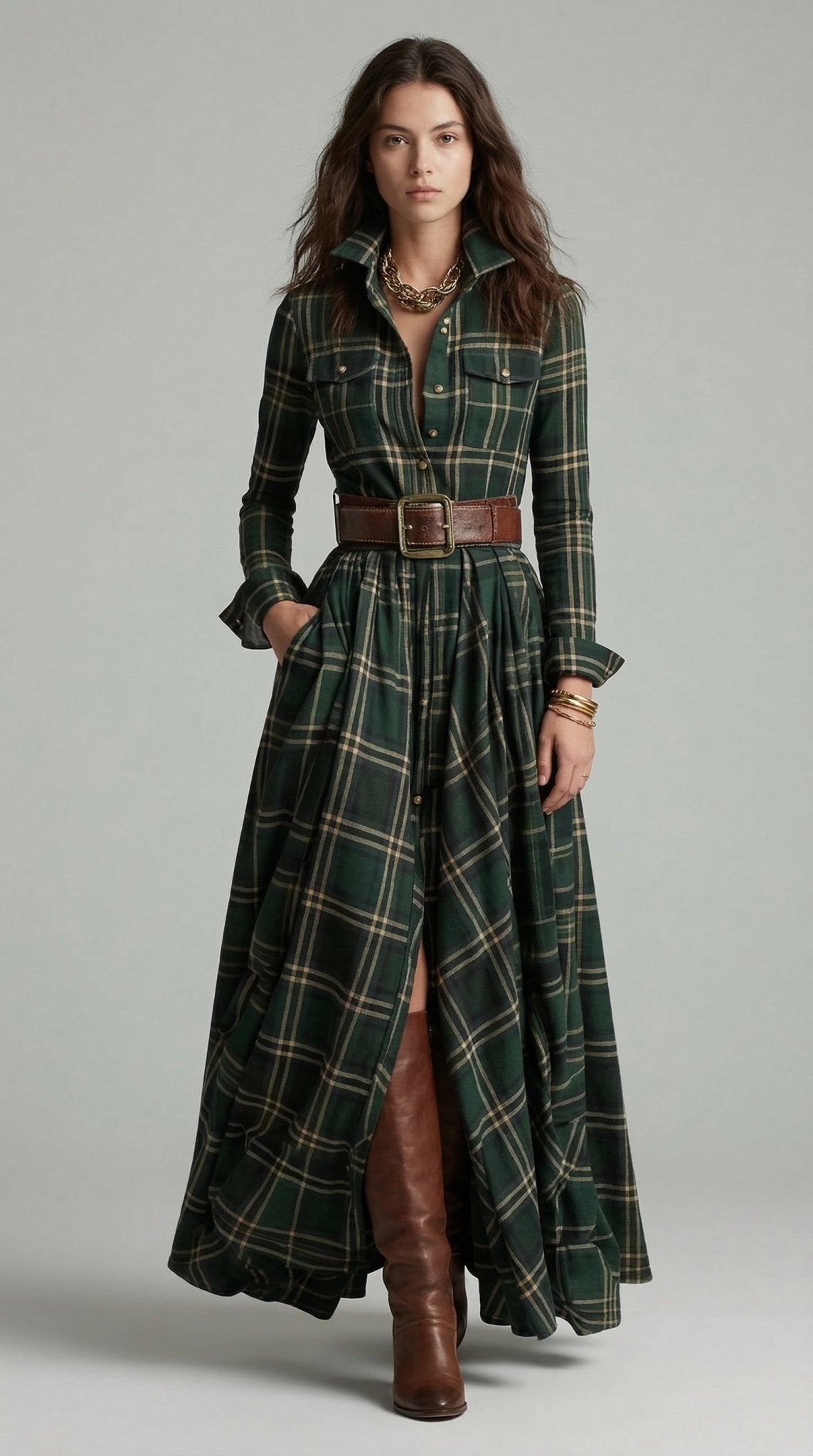 Scarlett Belted Maxi Dress