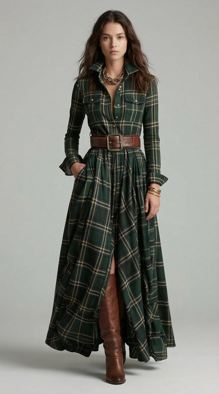 Scarlett Belted Maxi Dress