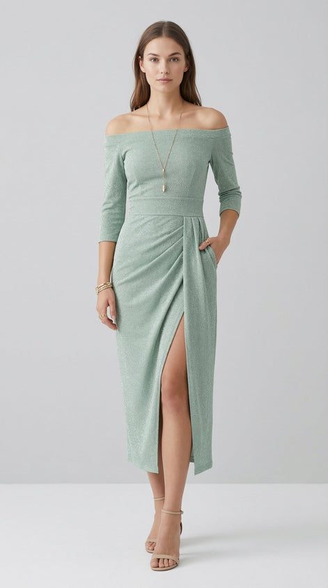 Merian Asymmetric Gala Dress