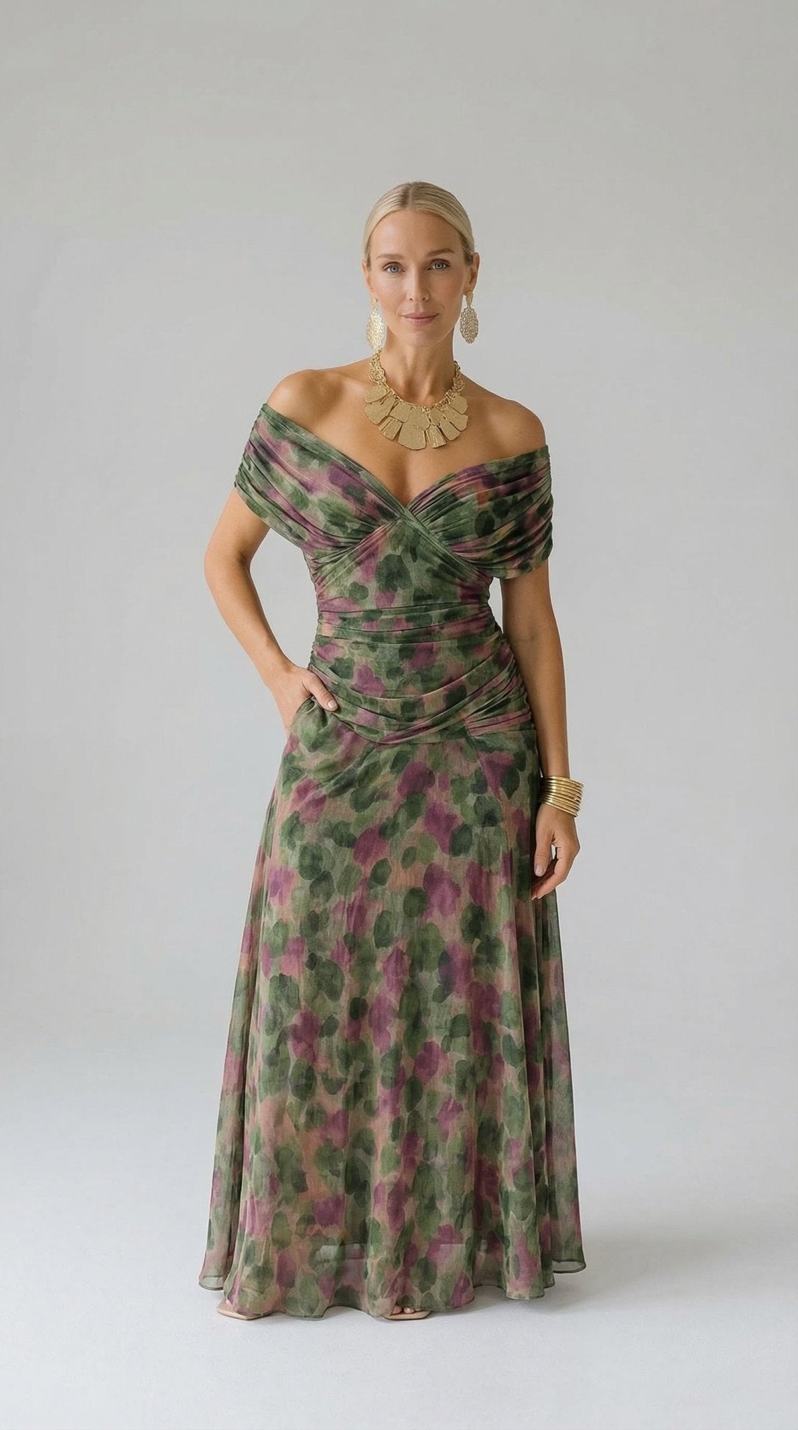 Aura Flowing Maxi Dress