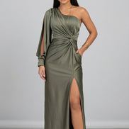Melissa Elegant Evening Maxi Dress