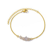 Crystal Zircon Star Bracelet
