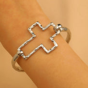 Chunky Cross Bracelet