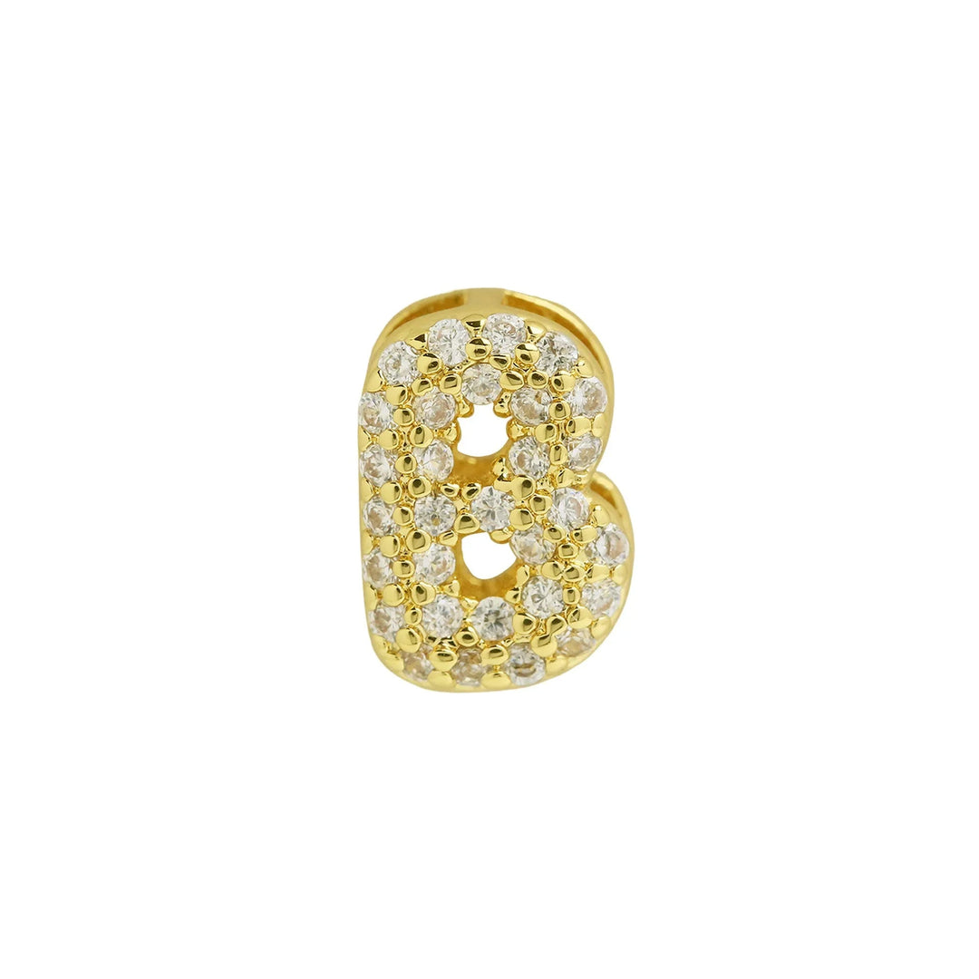 Birthstone Heart Initial Necklace