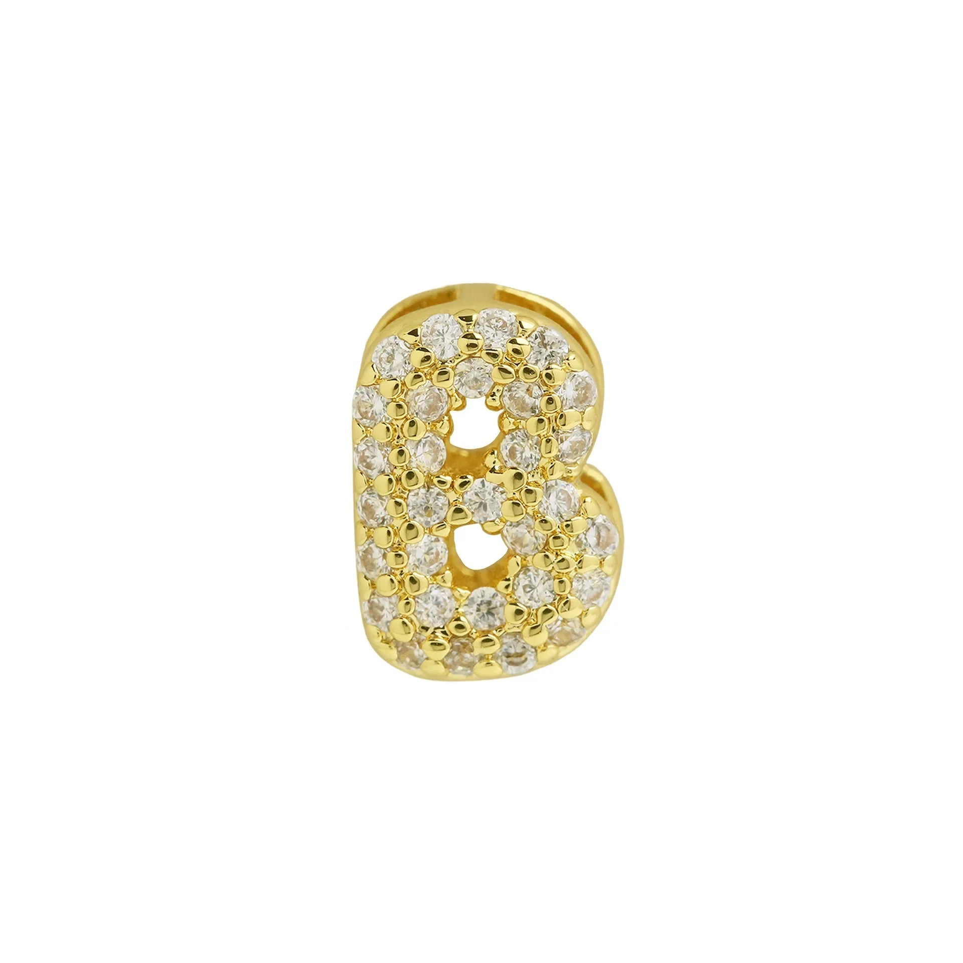 Birthstone Heart Initial Necklace