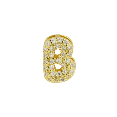 Birthstone Heart Initial Necklace