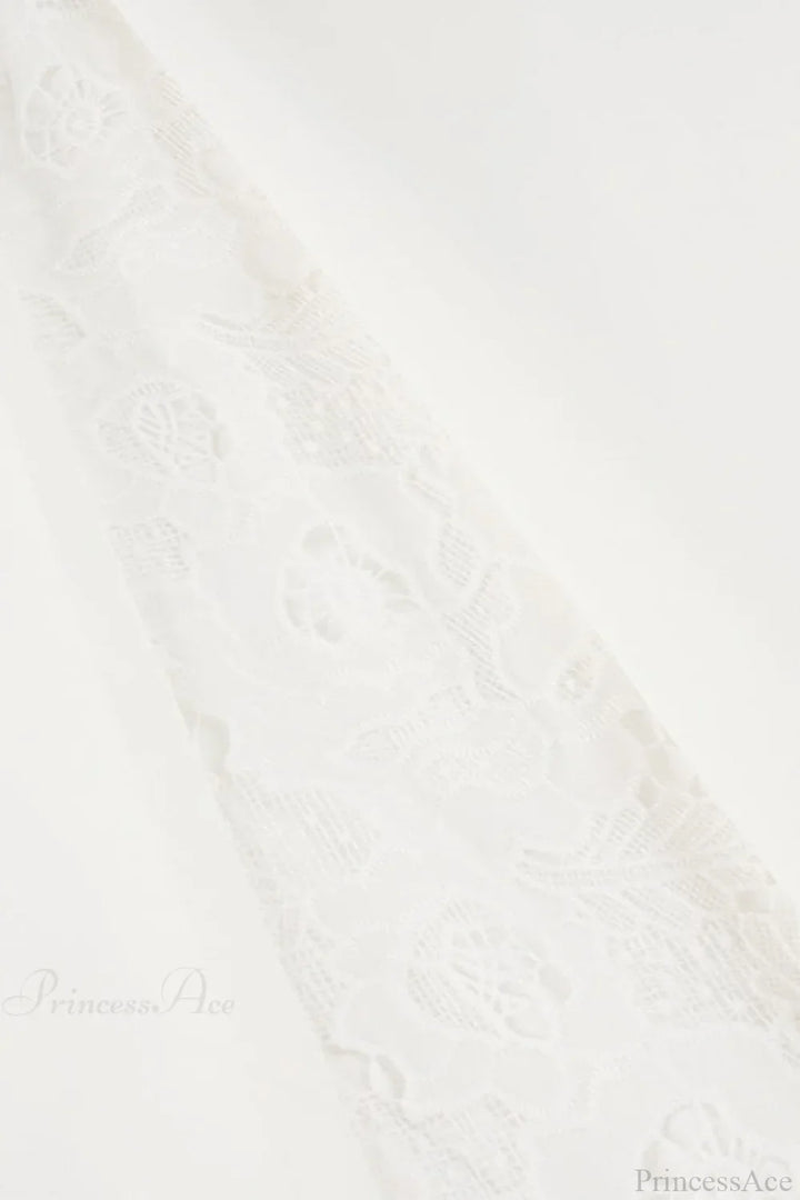 Boho Lace Patchwork Maxi Skirt