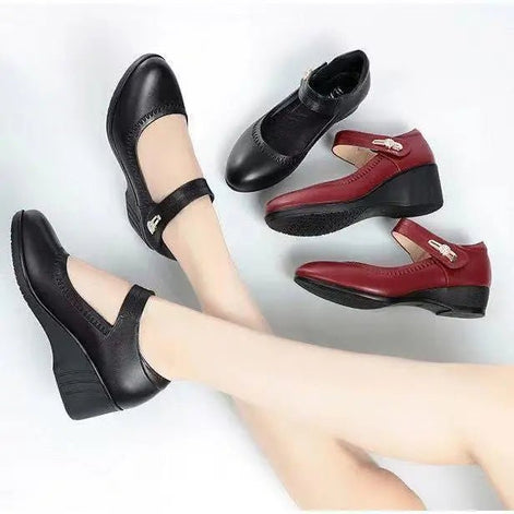 Lydia Elegant Mid-Heel Comfort Shoes