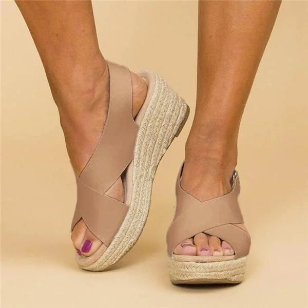 Clara Orthopedic Wedge Espadrilles