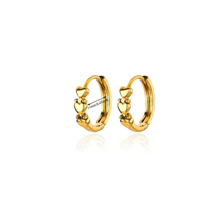 Aesthetic Heart Earrings