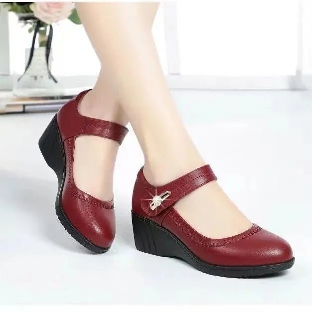 Lydia Elegant Mid-Heel Comfort Shoes