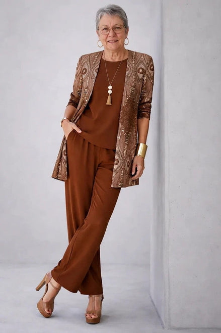 Lyneth Elegant Three-Piece Set